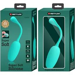 Виброяйцо Pretty Love Knucker 18.6 см мятный