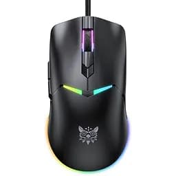 Комп'ютерна мишка Onikuma ігрова CW-95 з RGB підсвіткою для ПК 6400 DPI дротова USB для комп’ютера та ноутбука