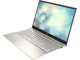 Ноутбук HP Pavilion 15-eh1124ua 15.6' FHD IPS AG, AMD R5-5500U, 16GB, F1024GB, UMA, DOS, золотистий (9H8M1EA) - мініатюра 2