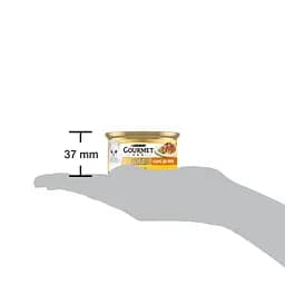 Упаковка вологого корму для котів Gourmet Gold Соус де-люкс з куркою 1.02 кг (85 г x 12 шт.) - мініатюра 5