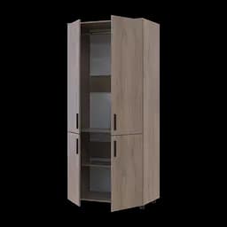 Шафа для одягу Doros Торн Кремона Канноло 2 ДСП (штанга) 90х51.6х200 (44900427) - мініатюра 2