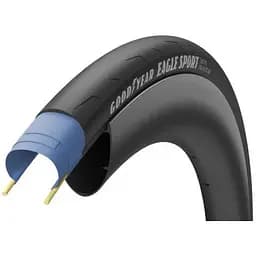 Покрышка GoodYear 700 x 25C 25-622 Eagle Sport tube type folding 60tpi Black (1084-TIR-01-71)