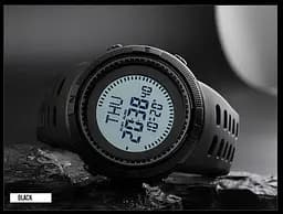 Годинник чоловічий спортивний з компасом Skmei 1254 Compass (Чорний) - мініатюра 5