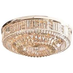 Люстра стельова Brille кришталева з пультом LED E14 40W G (BCL-635C/7)