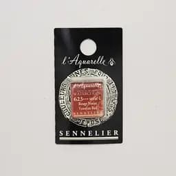 Акварельна фарба Sennelier, полукювета, S1, Венеціанський червоний (Venetian Red)