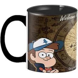 Кружка GeekLand Гравити Фолз Gravity Falls Welcome черная GF.02.12.