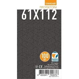 Аксессуар Games 7 Days Протекторы для карт Games7Days 61 х 112 мм French Tarot, 100 шт. STANDART (GSD-016111)