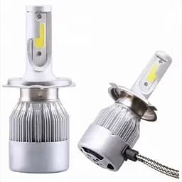 Лампы XPRO C6 H4 светодиодные сверхяркие LED в авто 6000К 35W 2 шт. (C6 H4)