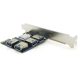 Контроллер Voltronic PCI-E => USB 3.0, 4 порта, 5 Гбит/с, OEM