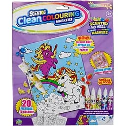 Раскраска Scentos Clean Colouring Волшебный мир (20210)