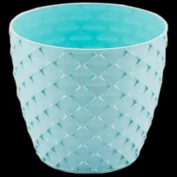 Горщик для квітів Serinova Kapadokia, 5 л, світло-блакитний (KAP4-PudraMavi)