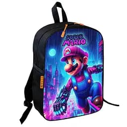 Рюкзак школьный детский Супер Марио «Super Mario» 36х27 см для мальчика (01062)