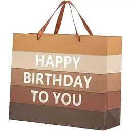 Пакет подарунковий JC121029 Кавовий