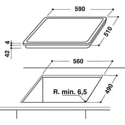 Варильна поверхня Whirlpool AKT8900BA - мініатюра 2