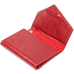 Жіноча шкіряна ключниця GRANDE PELLE 7х10х1.5 см acs0018667 - мініатюра 3