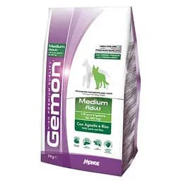 Сухий корм Gemon Dog Medium Adult ягня з рисом для дорослих собак середніх порід 3 кг