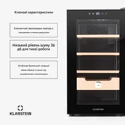 Х'юмідор холодильник для сигар Klarstein El Presidente 48 (10036103) - мініатюра 5