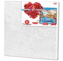 Картина за номерами 40х40 KpNe-02 Danko Toys PAINTING BY NUMBERS Вид 4 - мініатюра 2