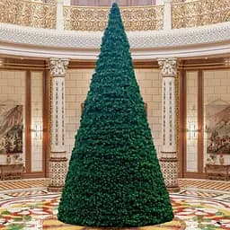 Ялинка штучна Hvoya вулична конусна 5 м