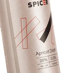 Бренді Spicer Абрикос 38% 0.05 л - мініатюра 4