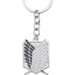 Брелок Attack on Titan Logo (срібло.112)