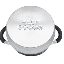Каструля Krauzer LKA-190HMOFO-24C з кришкою 24x13.5 см 5.6 л (78055) - мініатюра 3
