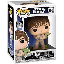 Фігурка Funko Pop! Star Wars: Люк с Йодой (46768) [118040] - мініатюра 4