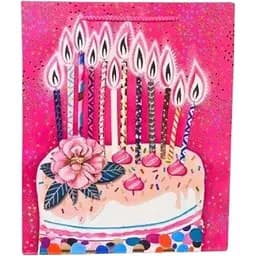 Пакет подарунковий YM-8037L Малиновий (2000990642400)