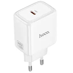 СЗУ Hoco N83 Profit PD40W (1USB-C) White