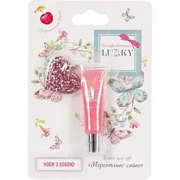 Блеск для губ Lukky Мерцающее сияние, нежно-розовый (T18883)