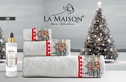 Подарунковий набір рушників з парфумом La Maison Lori pbe0051107 - мініатюра 3