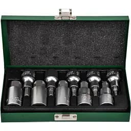 Набір головок-біт шестигранних TOPTUL 1/2" Н4-Н19 GAAD1007 - мініатюра 4