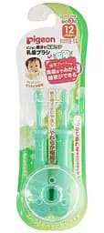 Набір тренувальних зубних щіток Pigeon Крок 3, зелений, 2 шт. (1021094)