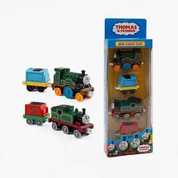 Набір потягів Томас та його друзі, 899-13, металопластик, 2 локомотиви, 2 вагончики (В асортименті)