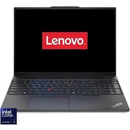 Ноутбук Lenovo 16'' ThinkPad E16 Gen 2, IPS, Ultra 7 155H 4.80GHz, 16 ядер, 32GB DDR5, 4 TB