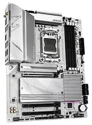 Материнська плата AM5 Gigabyte B650 AORUS ELITE AX ICE, B650, 4xDDR5, Int.Video (CPU), 4xSATA3, 3xM.2, 1xPCI-E 4.0 x16, 2xPCI-E 3.0 x16, Realtek 7.1, Realtek 2.5Gb, WiFi 6E, Bluetooth 5.3, 10xUSB3.2/6xUSB2.0, HDMI/DP, ATX - мініатюра 3