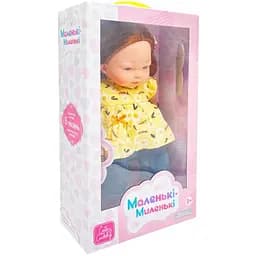 Детская мягкая кукла Limo Toy M 5882 I UA (Yellow) 33 см, музыкальные эффекты