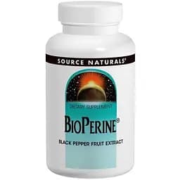 Екстракт чорного перцю Source Naturals BioPerine 10 mg, 60 таблеток