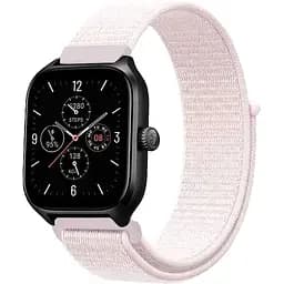 Ремінець нейлоновий на липучці BeWatch Xiaomi Amazfit BIP/GTS/GTR 20 мм Сакура (1011340.4UW)