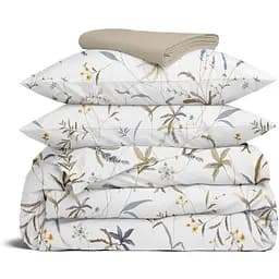 Комплект постільної білизни Cosas Wild bloom CS3 Євро мигдаль (WildBloom_El180x30-07Savana_200)