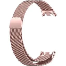Ремінець DK для Xiaomi Mi Band 8 Metal Milanese Loop Magnetic (015814) (pink rose)