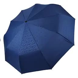 Женский складной зонтик полный автомат Три слона 103 см синий