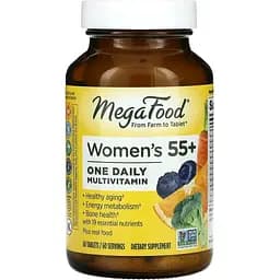 Мультивітаміни для жінок 55+ MegaFood Women Over 55 One Daily 60 таблеток