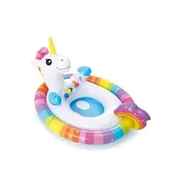 Дитячий надувний плотик "Тварини" Intex 59570, 81 x 58 см Єдиноріг