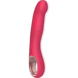 Вибратор Passion многофункциональный с функцией толчков 2 в 1 с гладкой поверхностью розовый (4821002029686)
