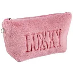 Детская косметичка Lukky T21390 плюшевая с логотипом