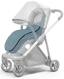 Теплий конверт-накидка Thule Stroller Footmuff Mid Blue (TH 11200326) - мініатюра 2