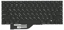 Клавіатура для ноутбука Apple MacBook Pro A1398 (2012, 2013, 2014, 2015) з підсвічуванням (Light) Black, (No Frame), RU (горизонтальний ентер)
