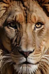 Деревянный фигурный пазл Могучий король, А5, Картонная коробка 35 элементов