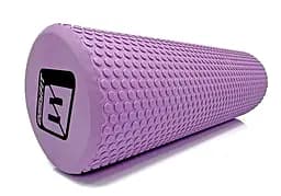 Массажный ролик EasyFit Foam Roller 45 см Фиолетовый (EF-2030-V)
